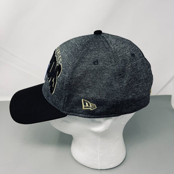 Cubs World Series‎ Champion 2016 Mens Hat One Size Gray Black New Era 39Thirty - Picture 4 of 8